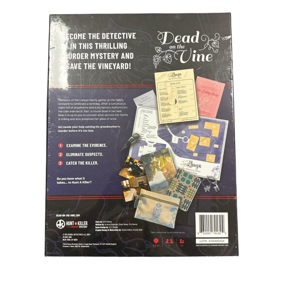 Hunt A Killer: Dead on the Vine, Winery Murder Mystery Game - Picture 2 of 7